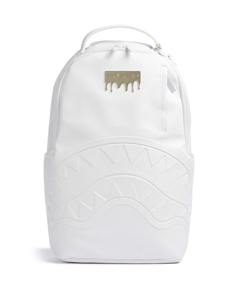 Sprayground Gold Brick Luxe White Mochila white