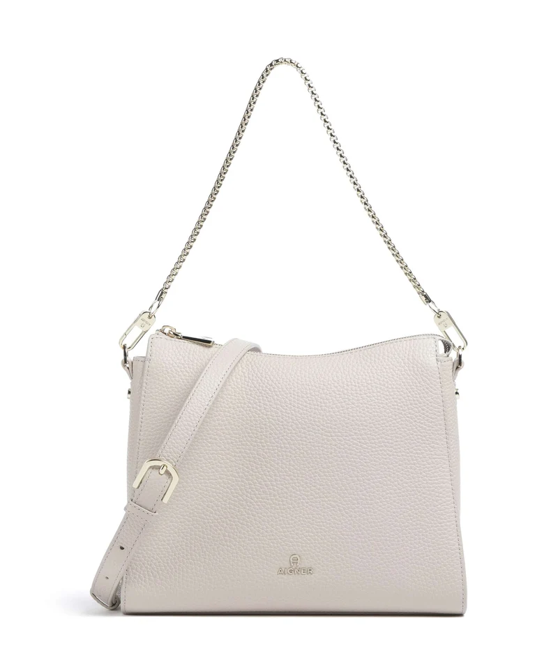 Aigner Ivy M Bolso de hombro fog beige