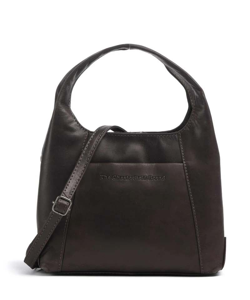 The Chesterfield Brand Wax Pull Up Cow Lunera Bolso de mano brown