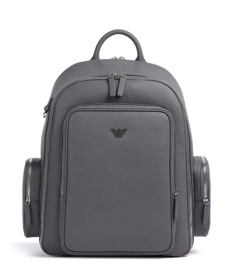 Emporio Armani Business Regenerated Mochila grey