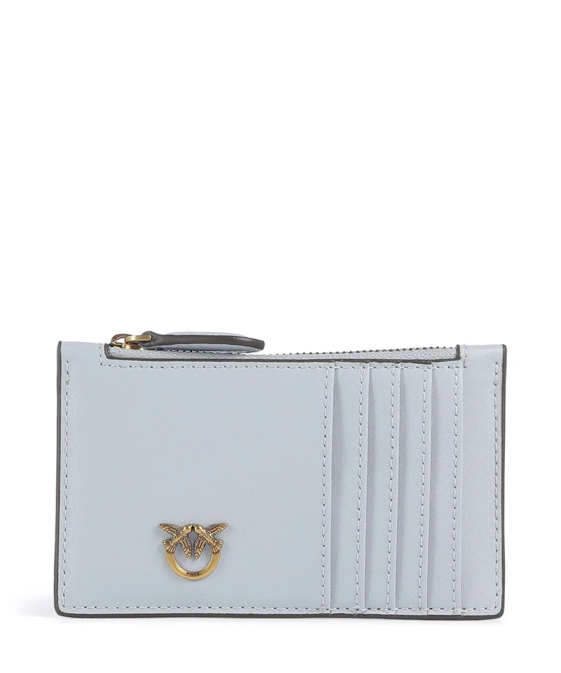 Pinko Airone Tarjetero azzurro celeste/antique gold