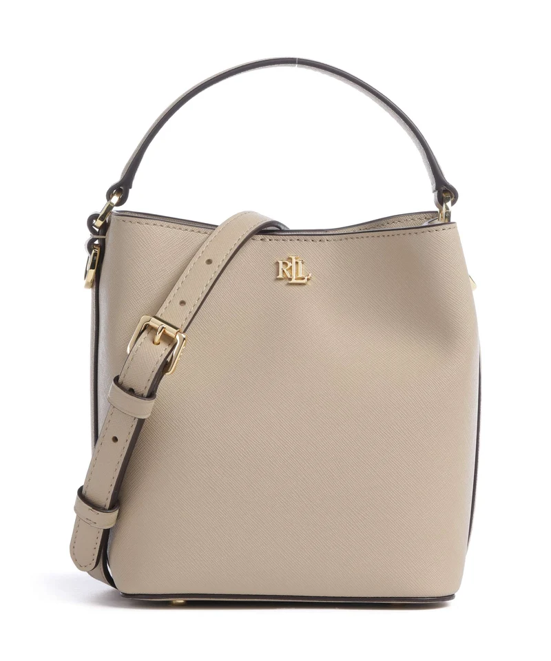 Lauren Ralph Lauren Reese Small Bucket bolso de mano birch tan