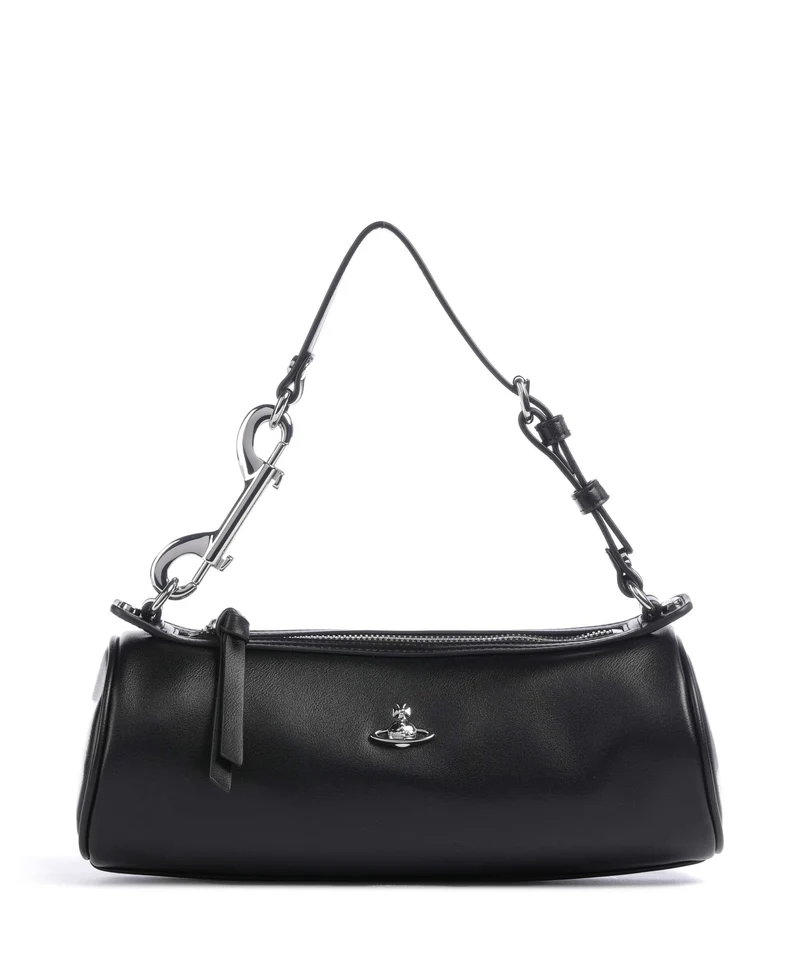 Vivienne Westwood Cindy Cylinder Smooth Bolso de hombro black