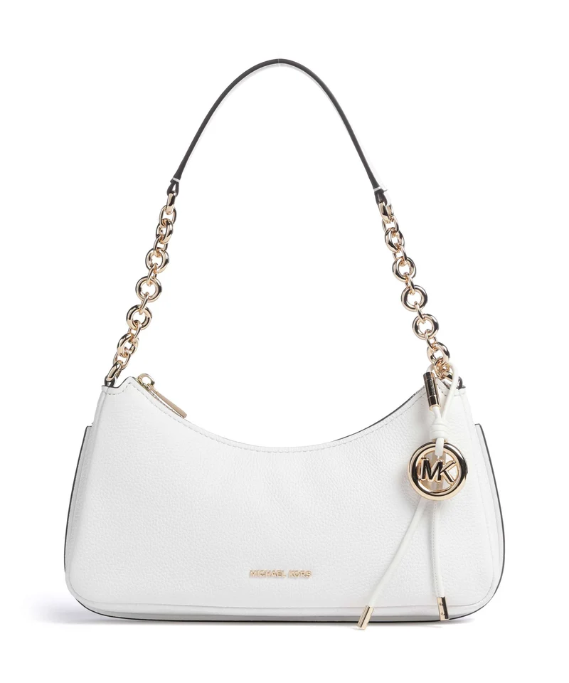 Michael Kors Nolita Medium Bolso de hombro optic white