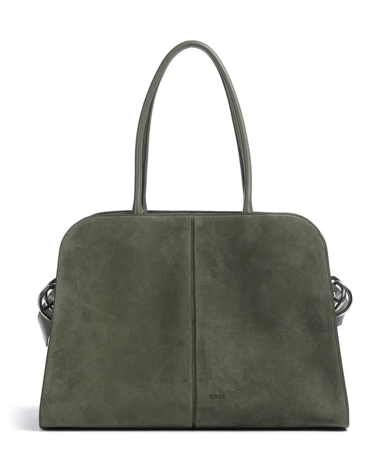 BOSS Clarice Bolsa shopping dark green