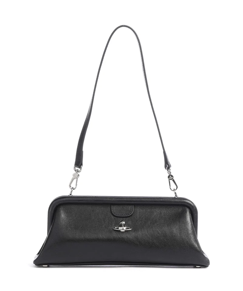 Vivienne Westwood Jane Frame Supple Bolso de hombro black