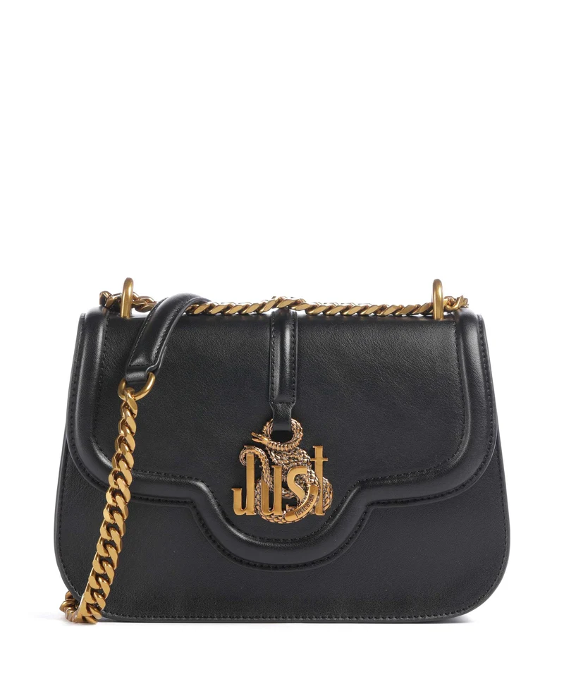 Just Cavalli Just Snake Bolso de hombro black