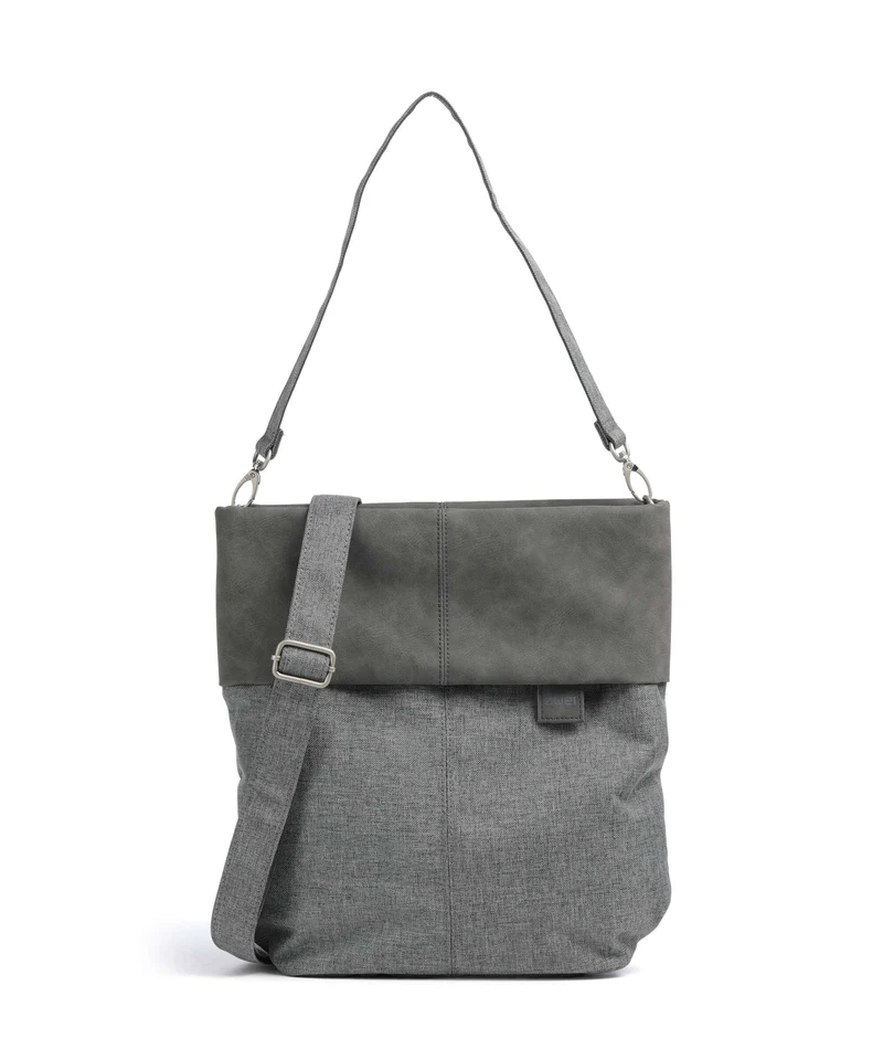 Zwei Olli OT12 Bolso de hobo grey