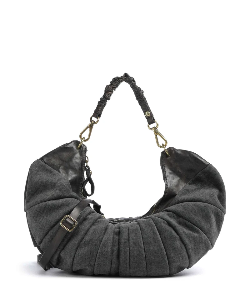 Campomaggi Bolso de hobo grey/dark grey