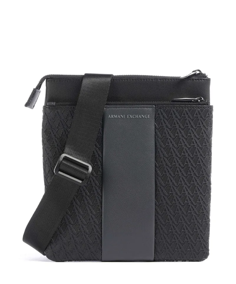 Armani Exchange William Bandolera black/forged iron
