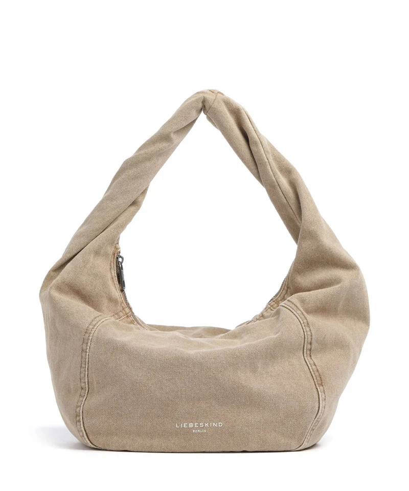 Liebeskind Farrah II Denim M Bolso de hobo beige