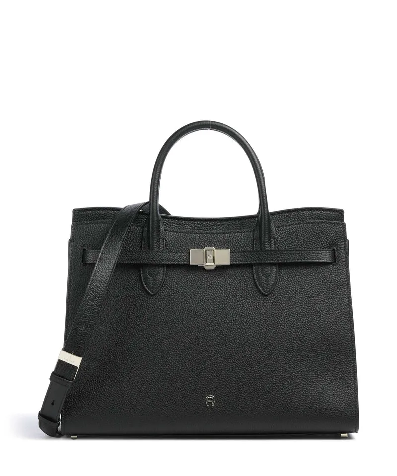 Aigner Farah L Bolso de mano black coloured