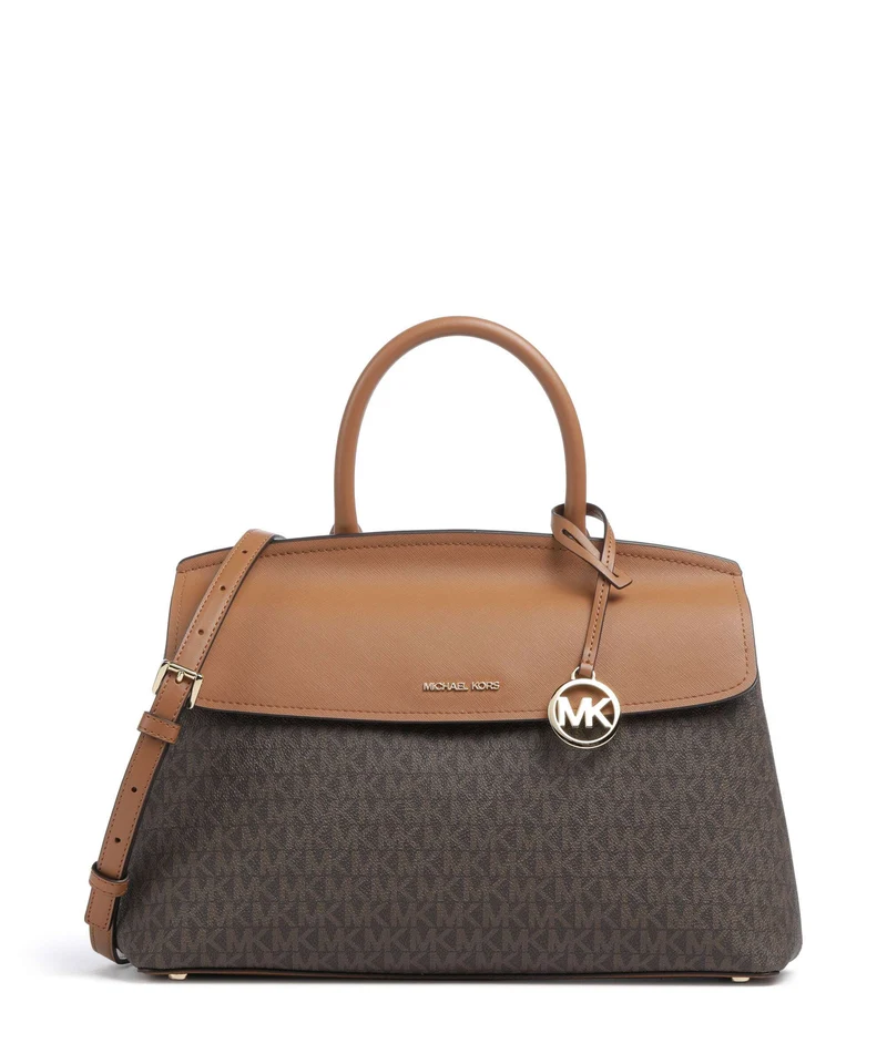 Michael Kors Landry Medium Bolso de mano brown/acorn