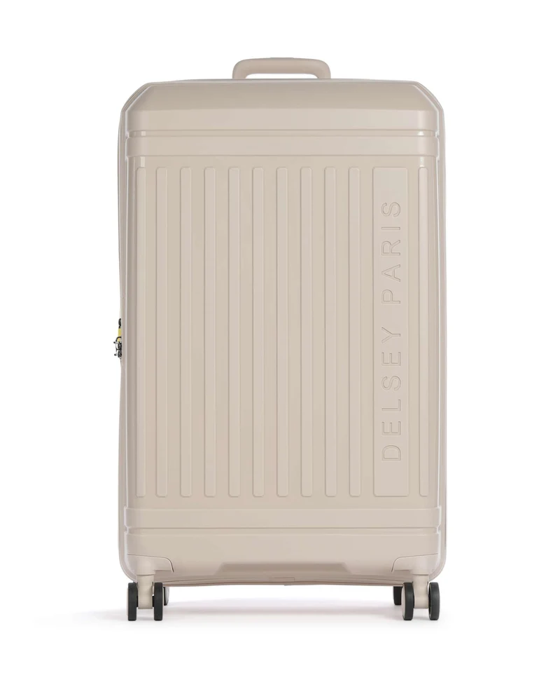 Delsey Paris Lutece Maleta con 4 ruedas beige