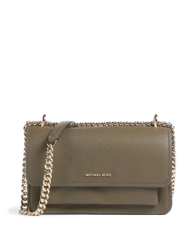 Michael Kors Claire Large Bolso de hombro loden