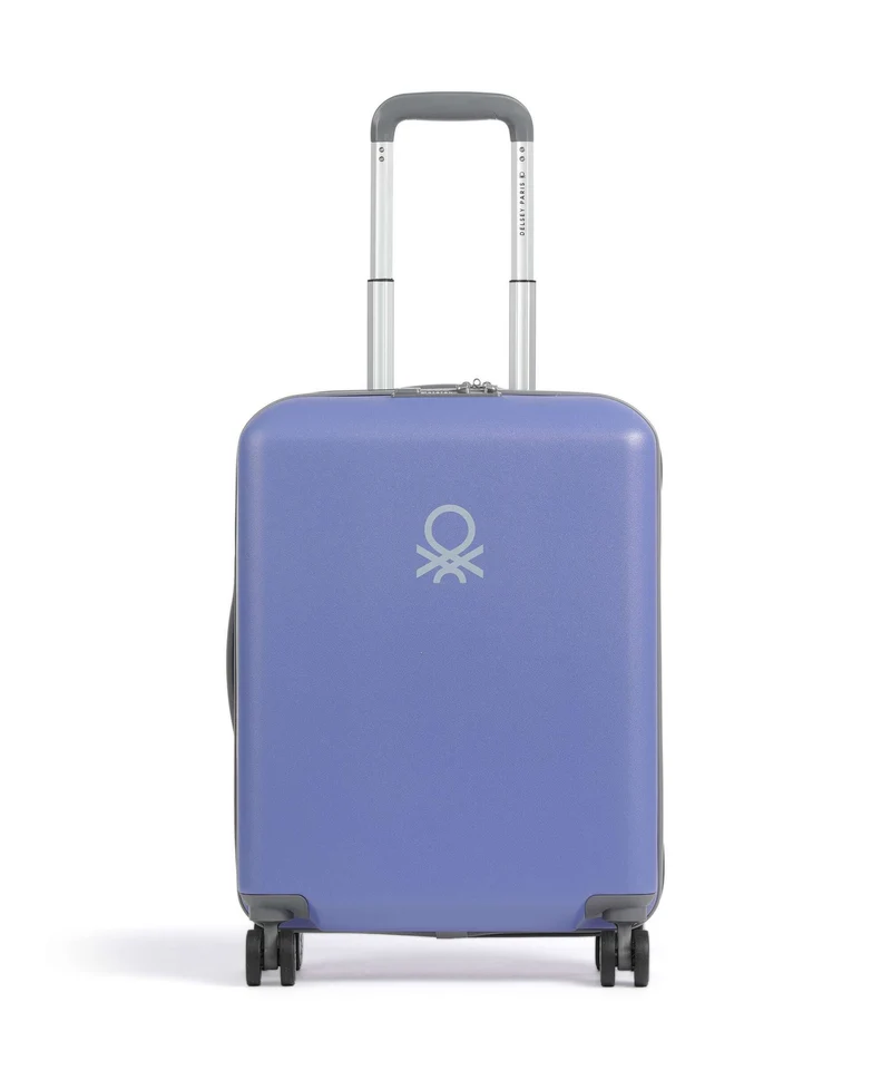 Delsey Paris x United Colors of Benetton UCB Hardside Maleta con 4 ruedas purple