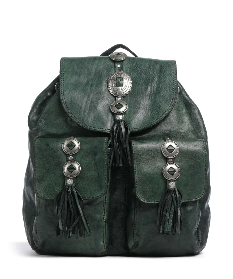 Campomaggi Mochila green bottle