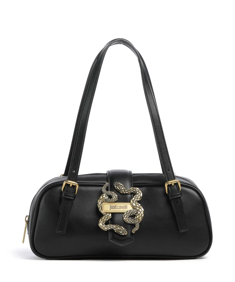 Just Cavalli Iconic Snakes Bolso de hombro black