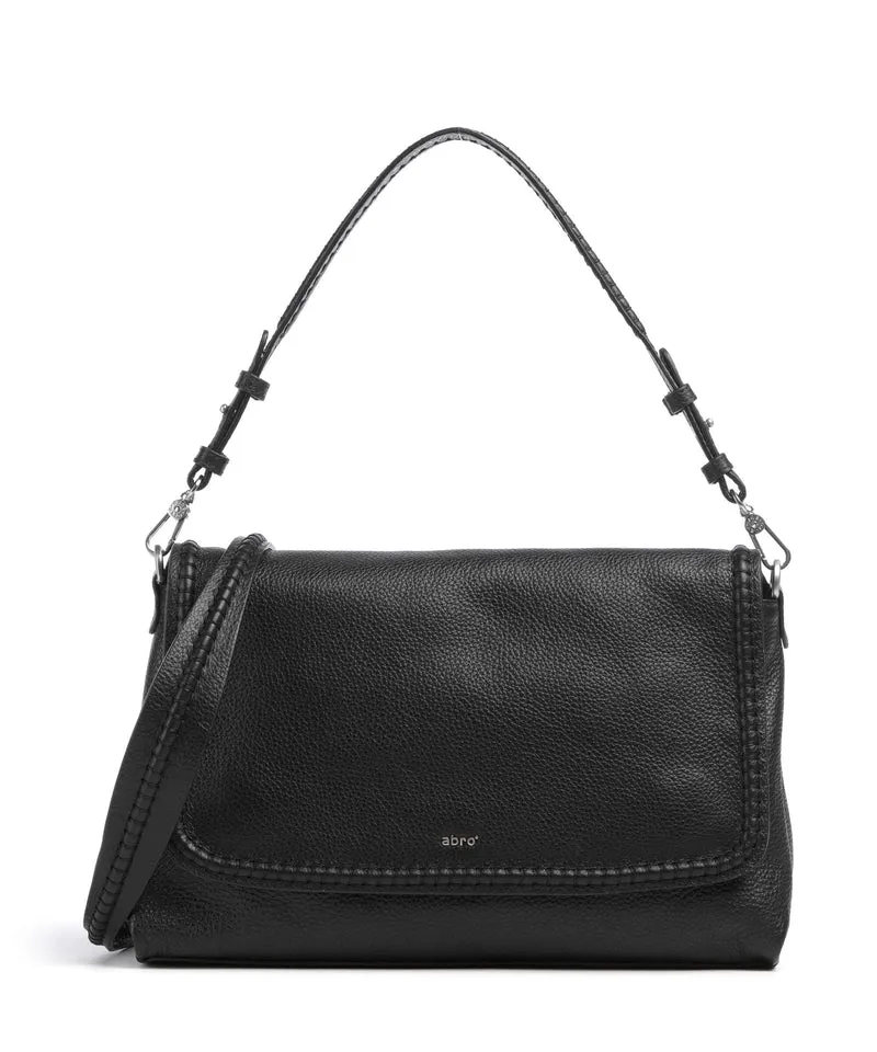 Abro Agave Signature Big Bolso de hombro black/nickel