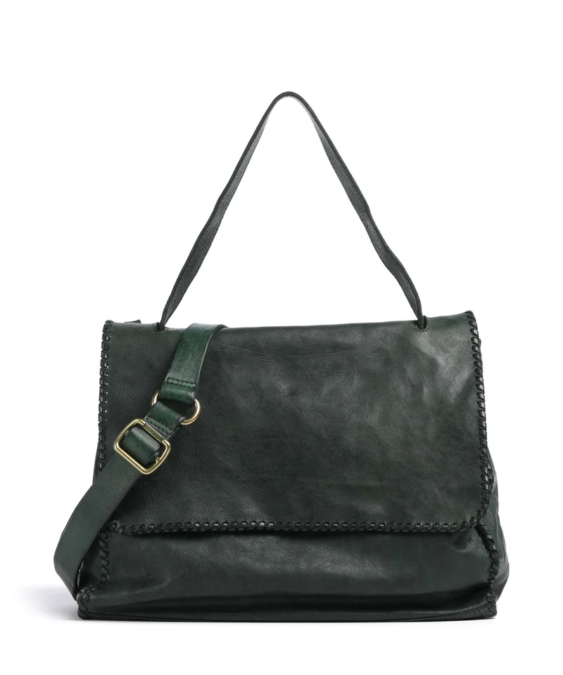 Campomaggi Bolsa shopping green bottle