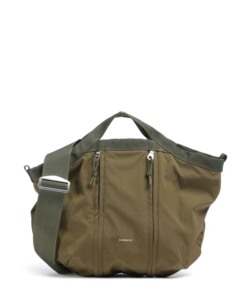 Sandqvist Grid Bolso de mano olive
