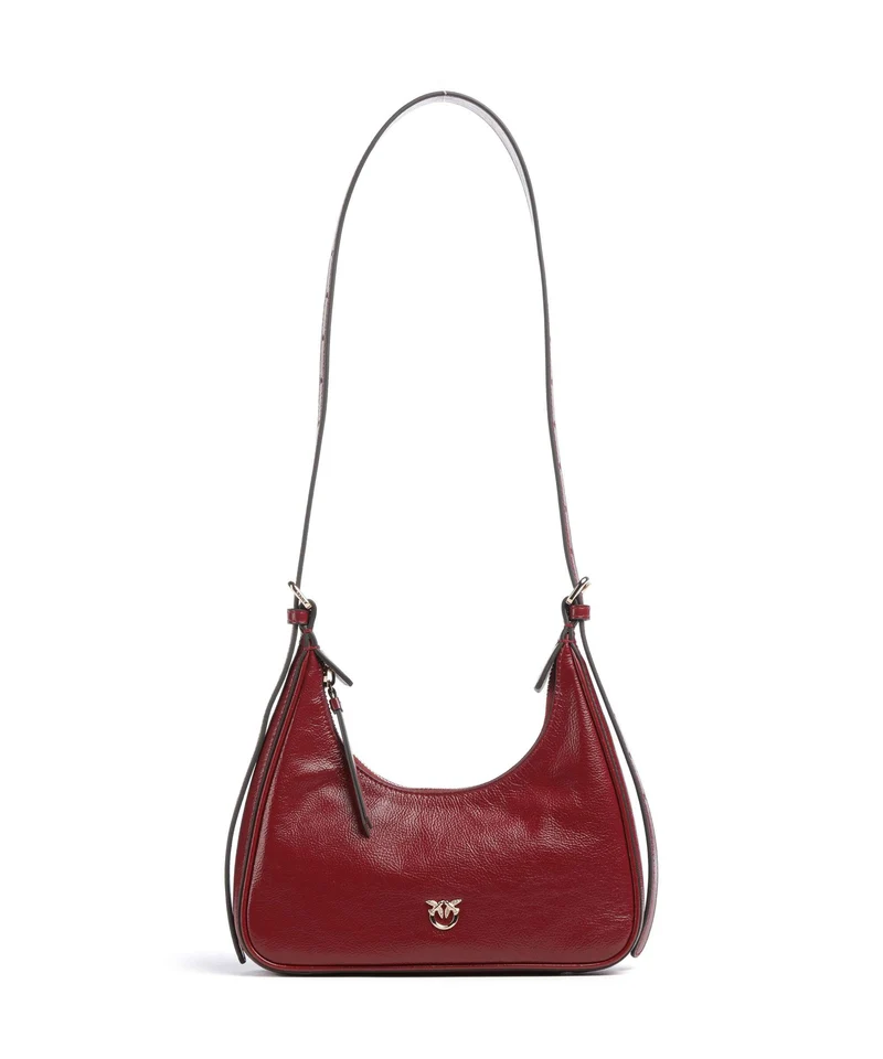 Pinko Miss Pinko Mini Bolso de hombro rosso scuro/gold mordore
