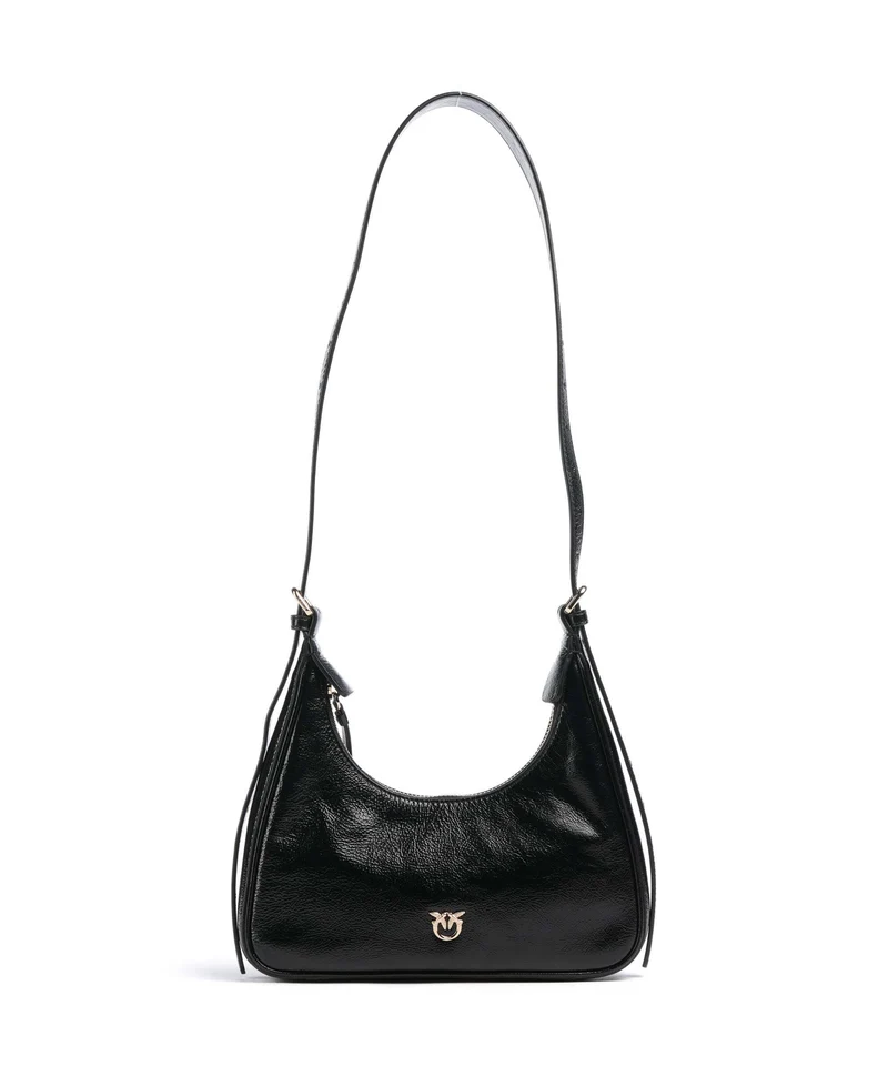 Pinko Miss Pinko Mini Bolso de hombro nero limousine/oro
