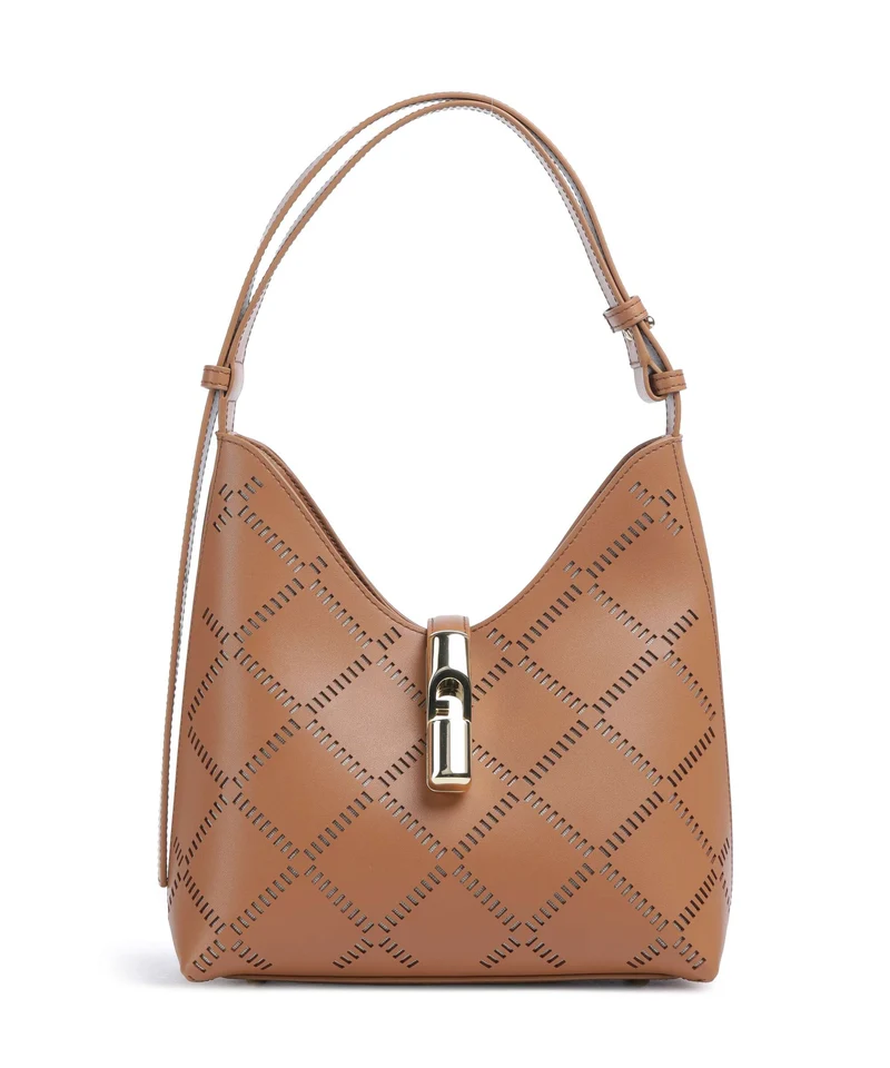Furla Goccia S Bolso de hobo brandy