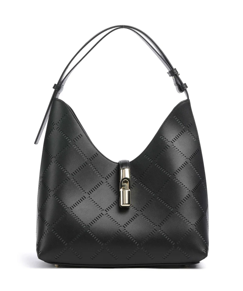Furla Goccia M Bolso de hobo nero