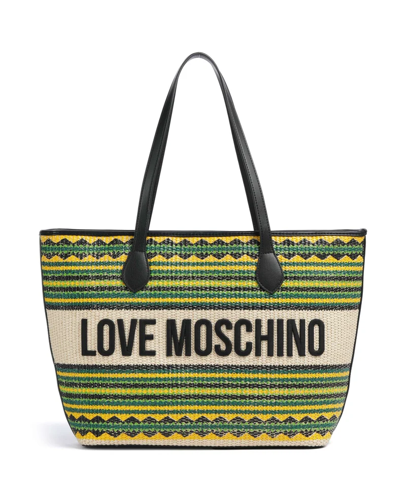 Love Moschino Sunset Stripes Bolsa shopping multicolour/black