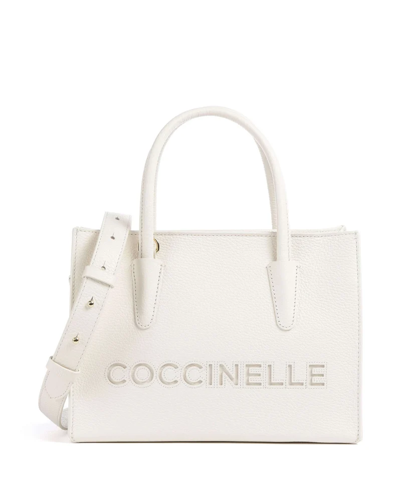 Coccinelle Myrtha Bolso de mano pearl