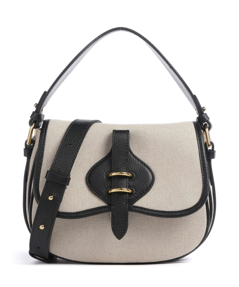 Coccinelle Mavery Canvas Bolso de mano natural/noir