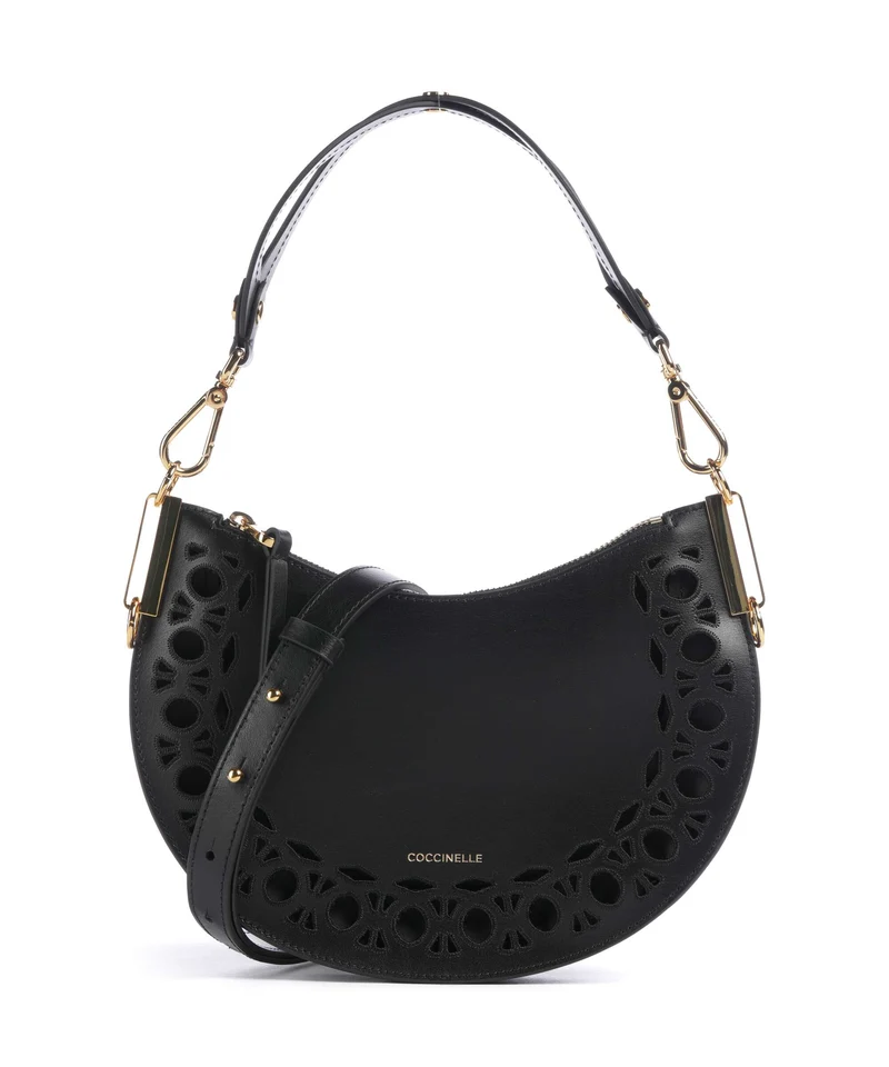 Coccinelle Sunup Monogram Sangallo Bolso de hombro noir