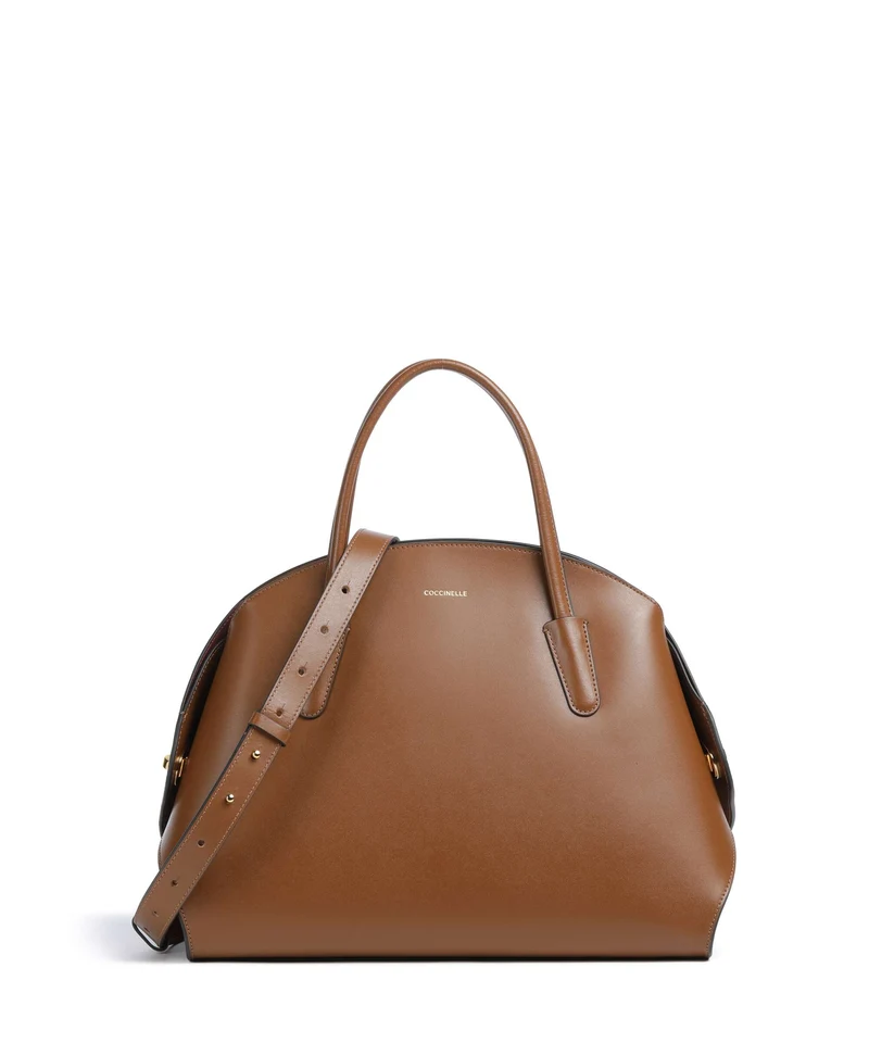 Coccinelle Tylde Bolso de mano cognac
