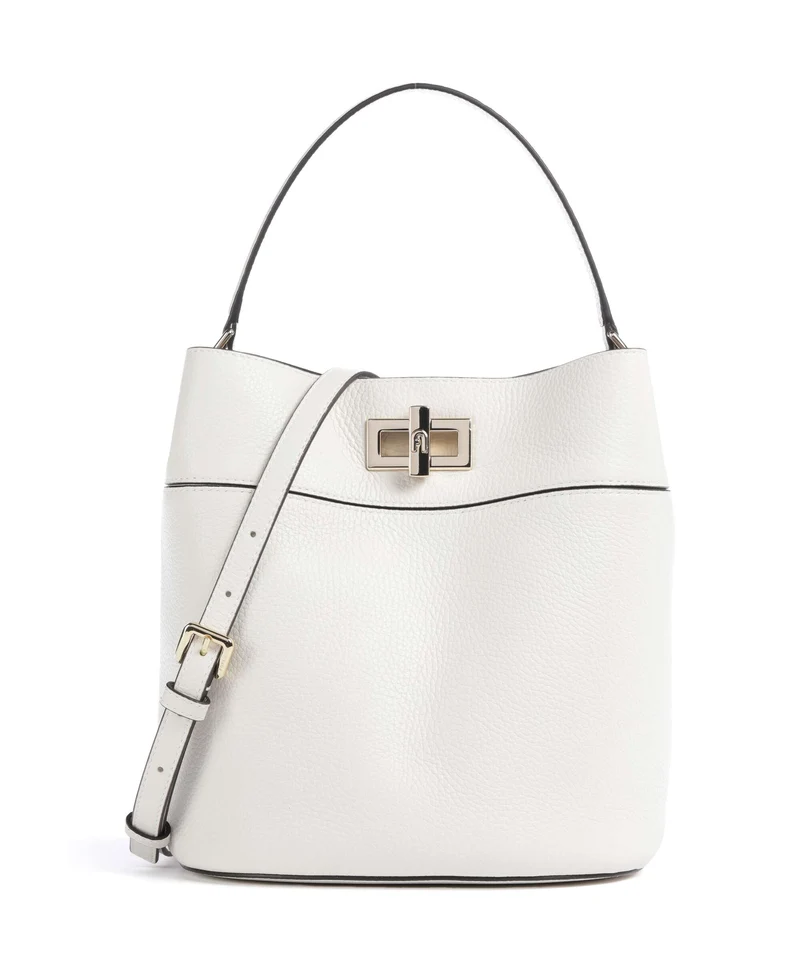 Furla Amelia M Bucket bolso de mano talco