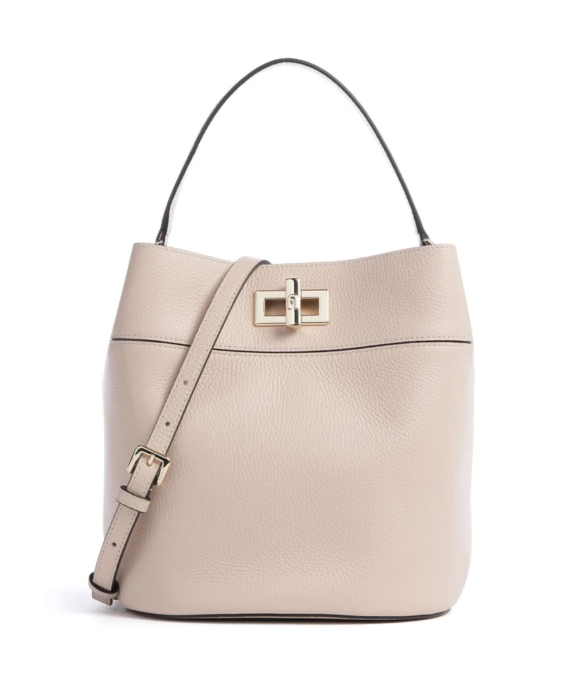 Furla Amelia M Bucket bolso de mano cotone