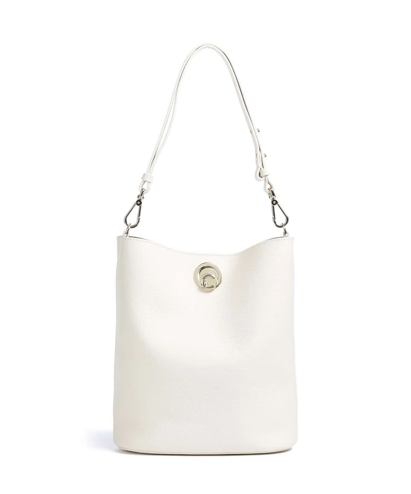 Coccinelle Nikla Bucket bolso de mano pearl/cognac