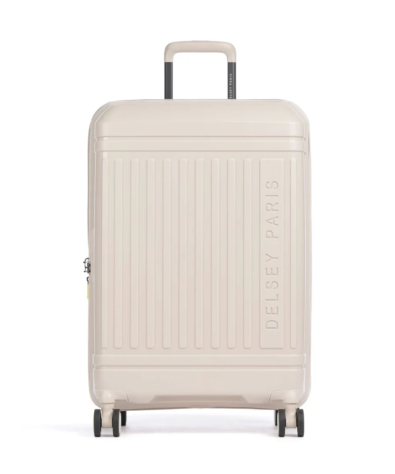 Delsey Paris Lutece Maleta con 4 ruedas beige