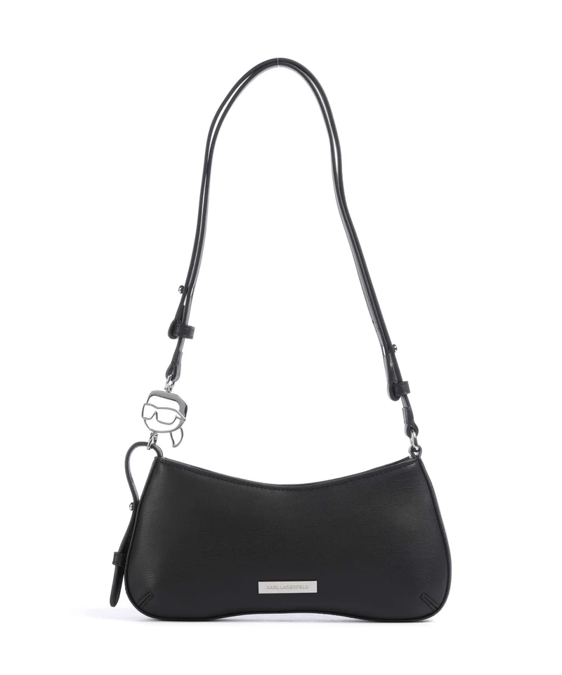 Karl Lagerfeld Ikon Smooth Bolso de hombro black