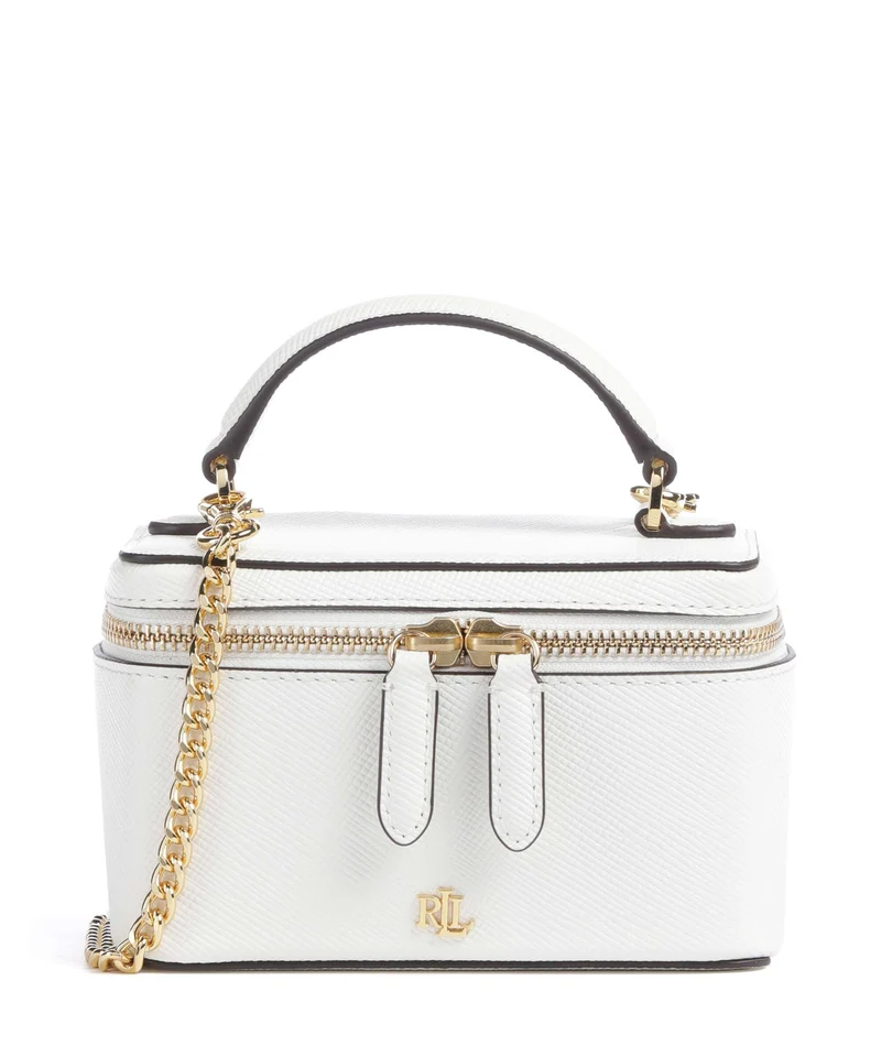 Lauren Ralph Lauren Hallee Small Bandolera white