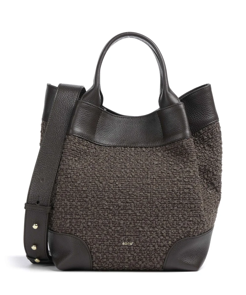 Abro Boucle´ Essential Medium Bolso de mano dark brown