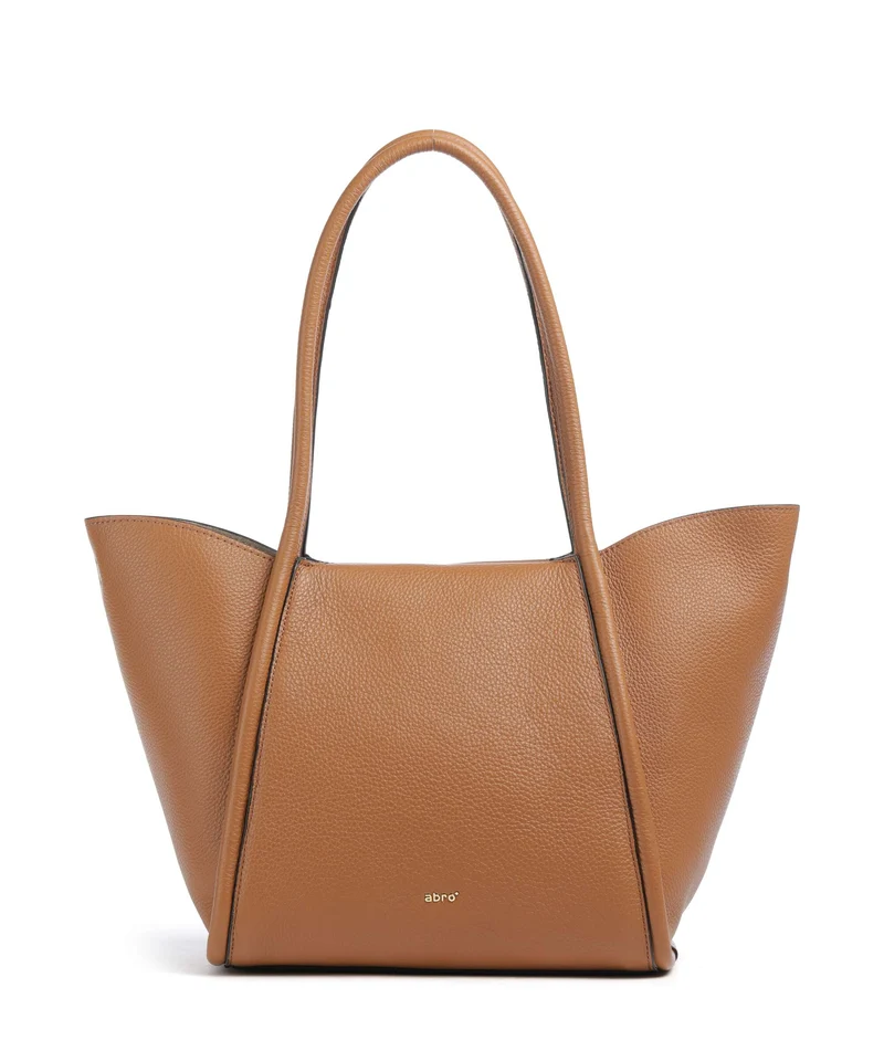 Abro Agave Willow Small Bolsa shopping cuoio