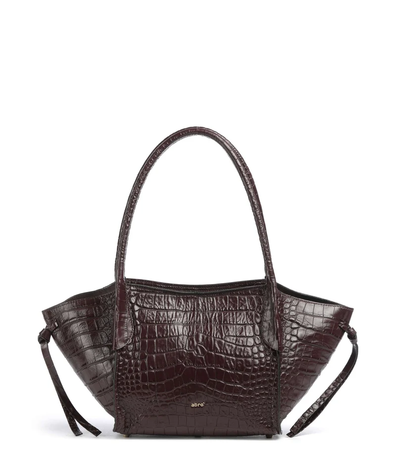 Abro Cocco Mondial Vibe Small Bolso de hombro burgundy