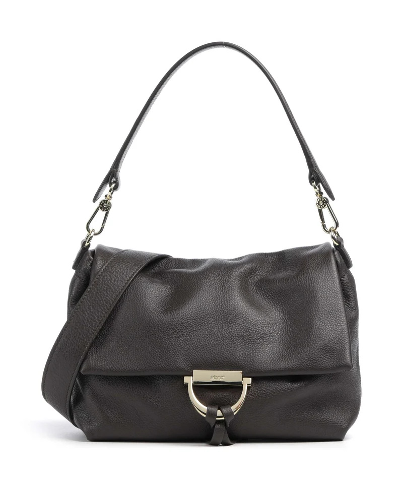 Abro Dalia Temi Medium Bolso de hombro dark brown