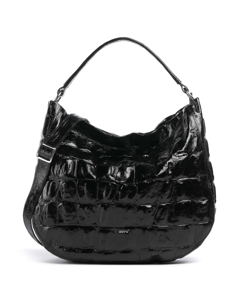 Abro Maxxi Cocco Mia Bolso de hobo black/nickel