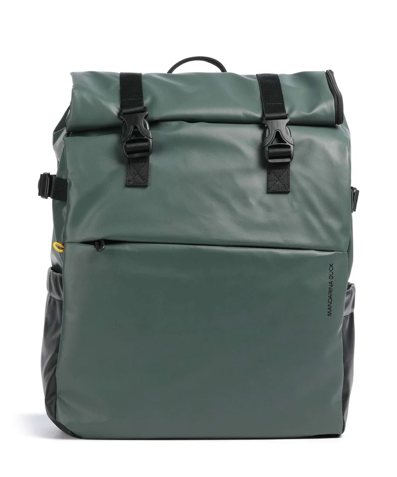 Mandarina Duck Eco Coated Mochila para portátil deep green