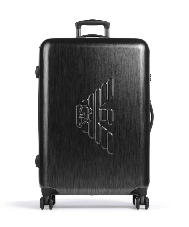 Emporio Armani Big Eagle Maleta con 4 ruedas gunmetal