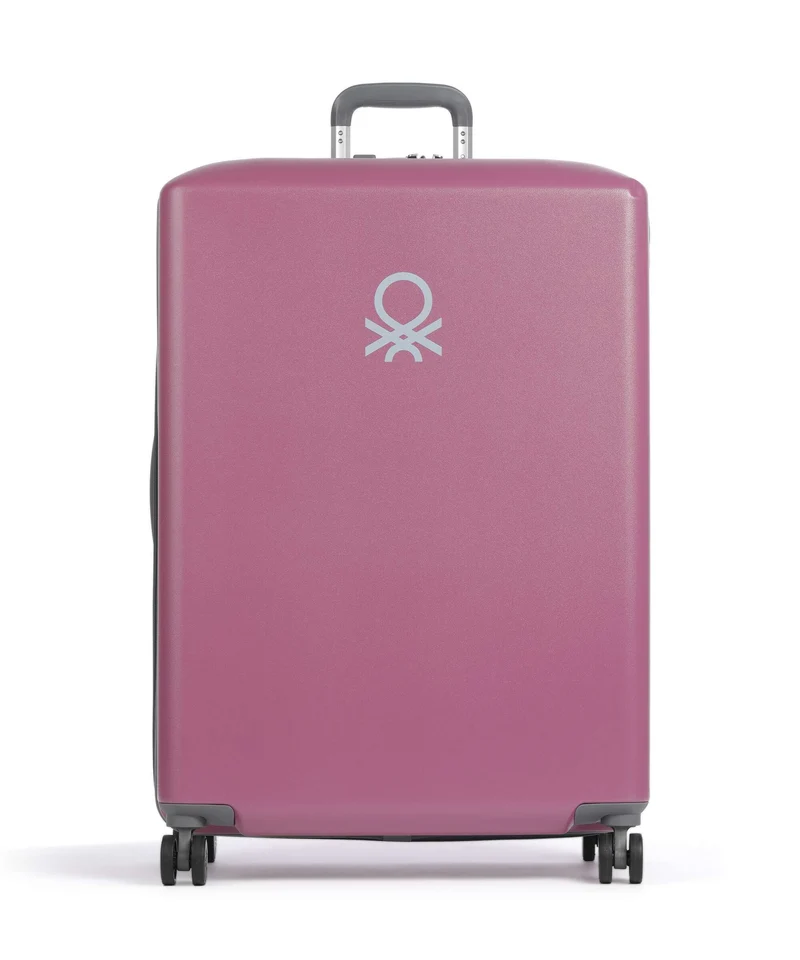 Delsey Paris x United Colors of Benetton UCB Hardside Maleta con 4 ruedas pink