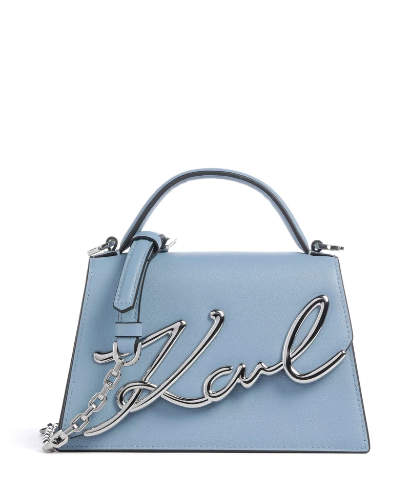 Karl Lagerfeld K/Signature 2.0 Bandolera blue bloom