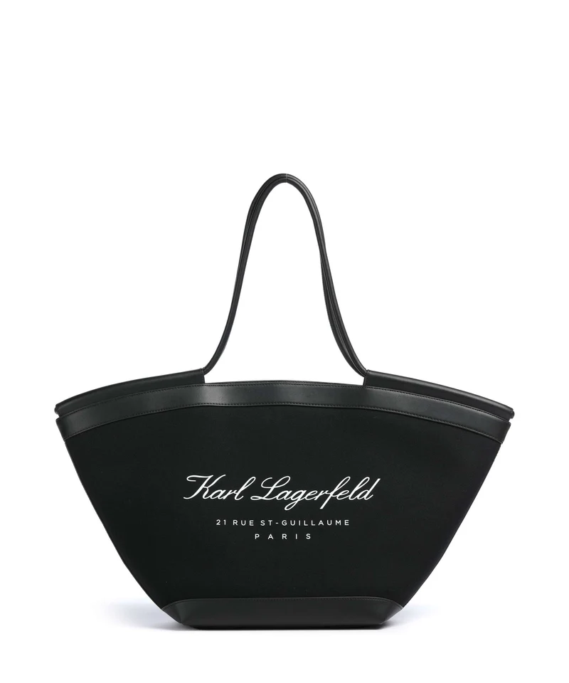 Karl Lagerfeld K/Hotel Karl Large Bolsa shopping black